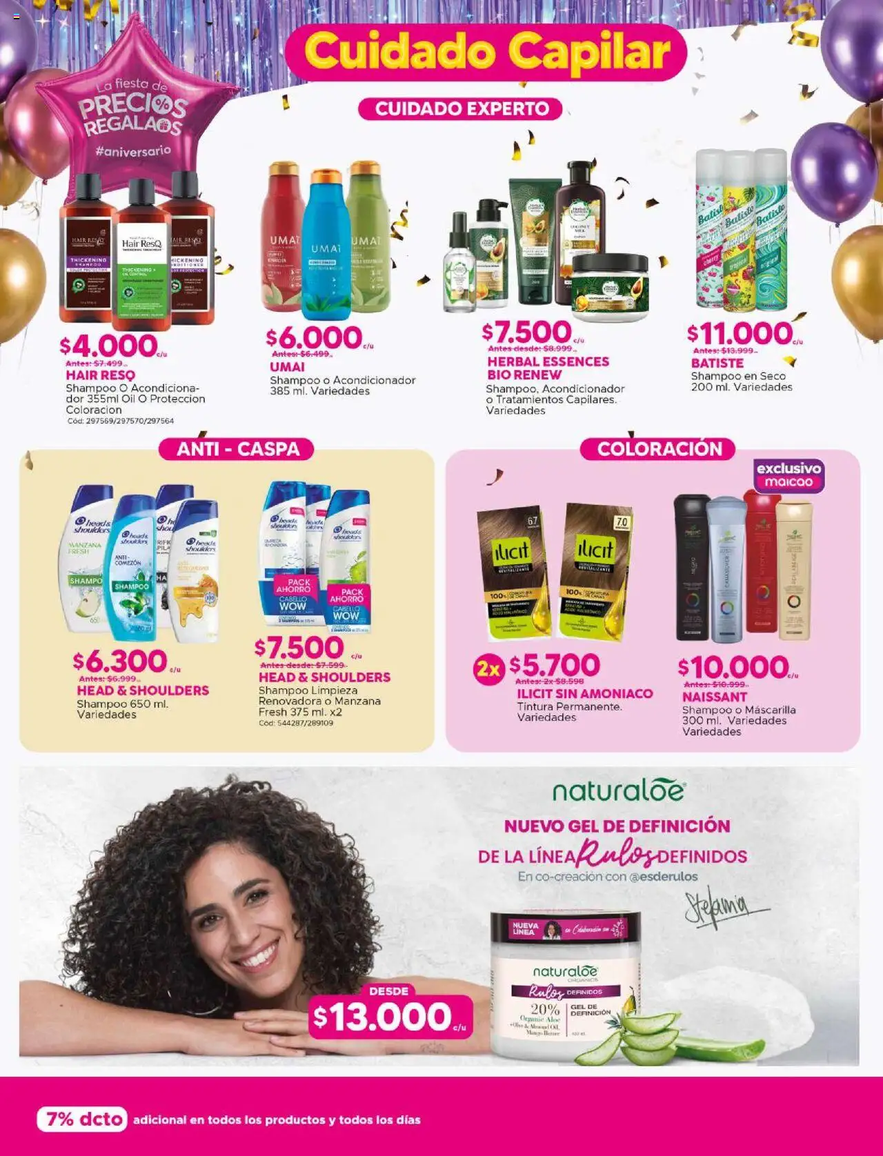 Maicao ofertas  │ válido desde el 01.08.2025 | Página: 22 | Productos: Pila, Acondicionador, Mascarilla, Tintura