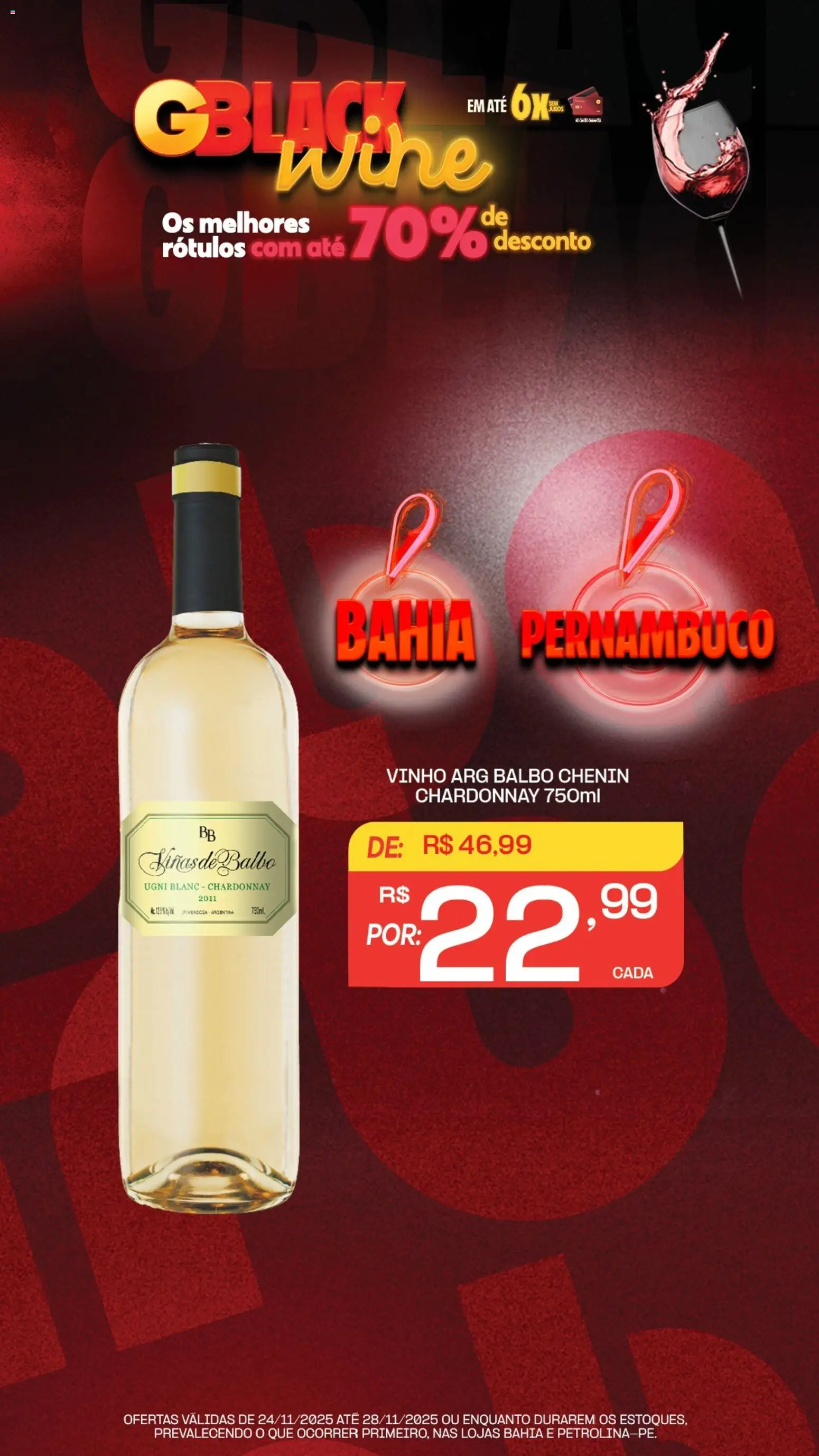 Gbarbosa Folheto - válido de 24.11.2025 | Página: 3 | Produtos: Vinho