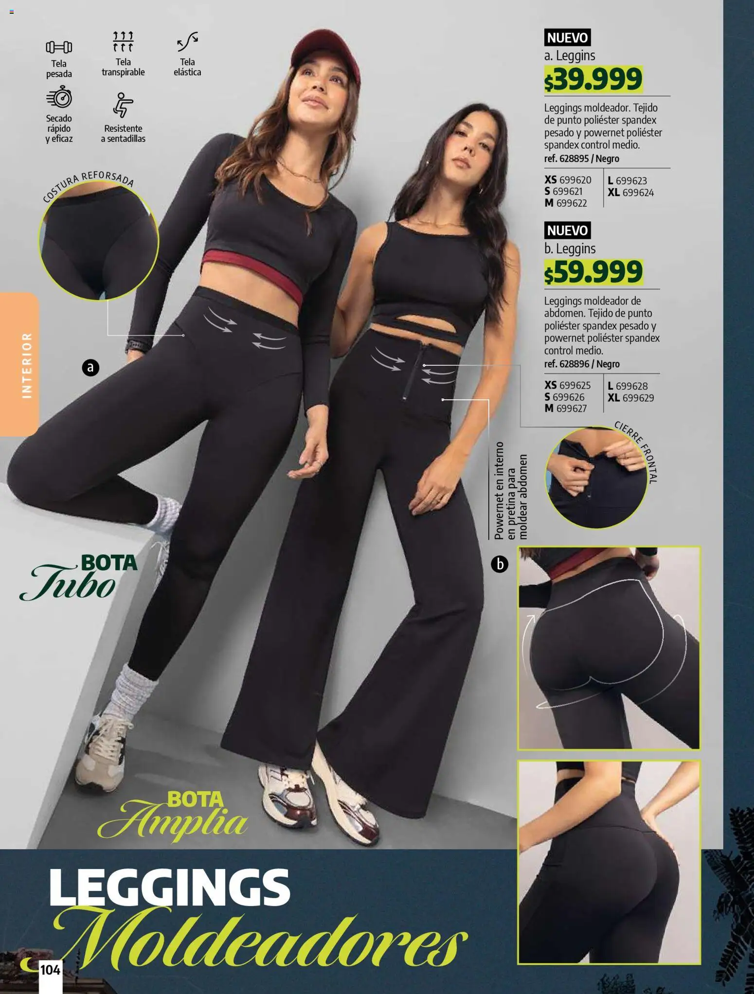 Pacifika revista - valida desde el 01.02.2026 | Página: 104 | Productos: Leggins