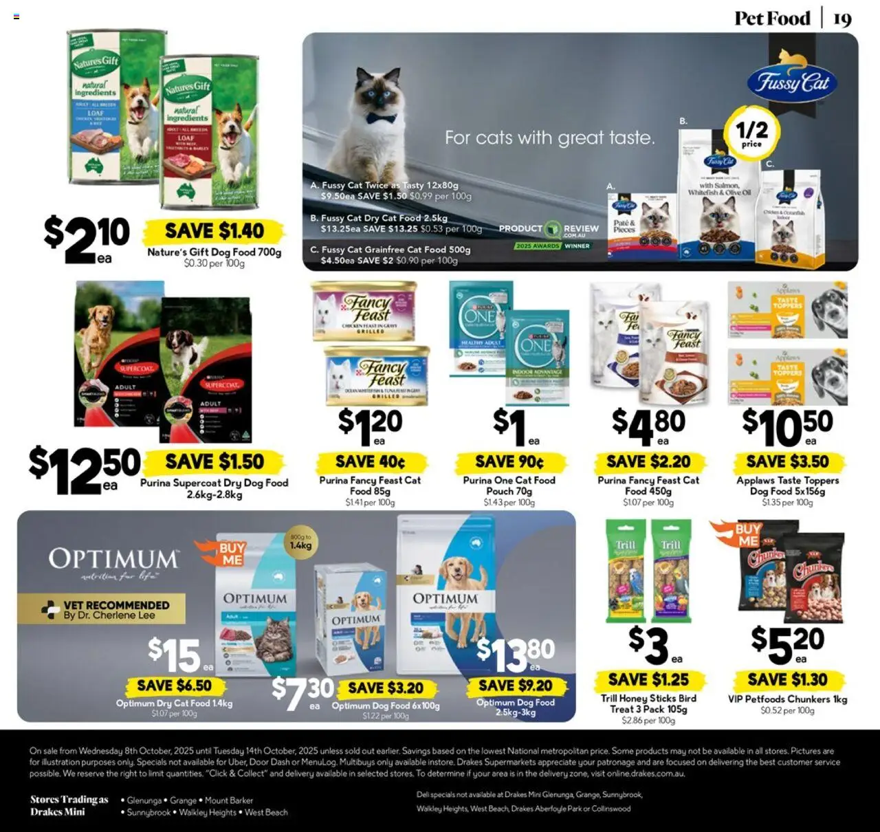 Drakes catalogue - valid from 08.10.2025 | Page: 19 | Products: Door, Honey, Chicken, Dog food
