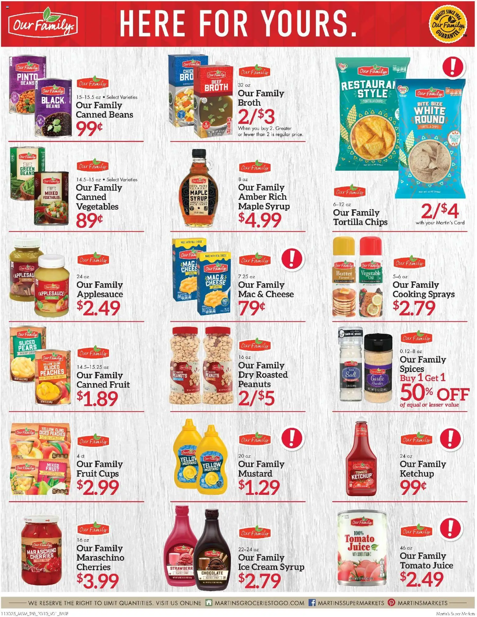 Martin’s Weekly Ad - valid from 30.11.2025 | Page: 10 | Products: Juice, Ketchup, Vegetables, Salt