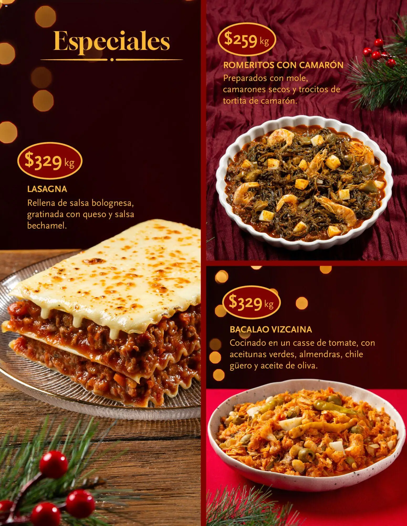 Nuevas ofertas de Soriana válidas en toda la República Mexicana desde el 05.12.2025. ¡Encuentra las mejores ofertas en Soriana - Cenas Navideñas Híper Nacional! | Página: 15 | Productos: Aceitunas, Queso, Aceite