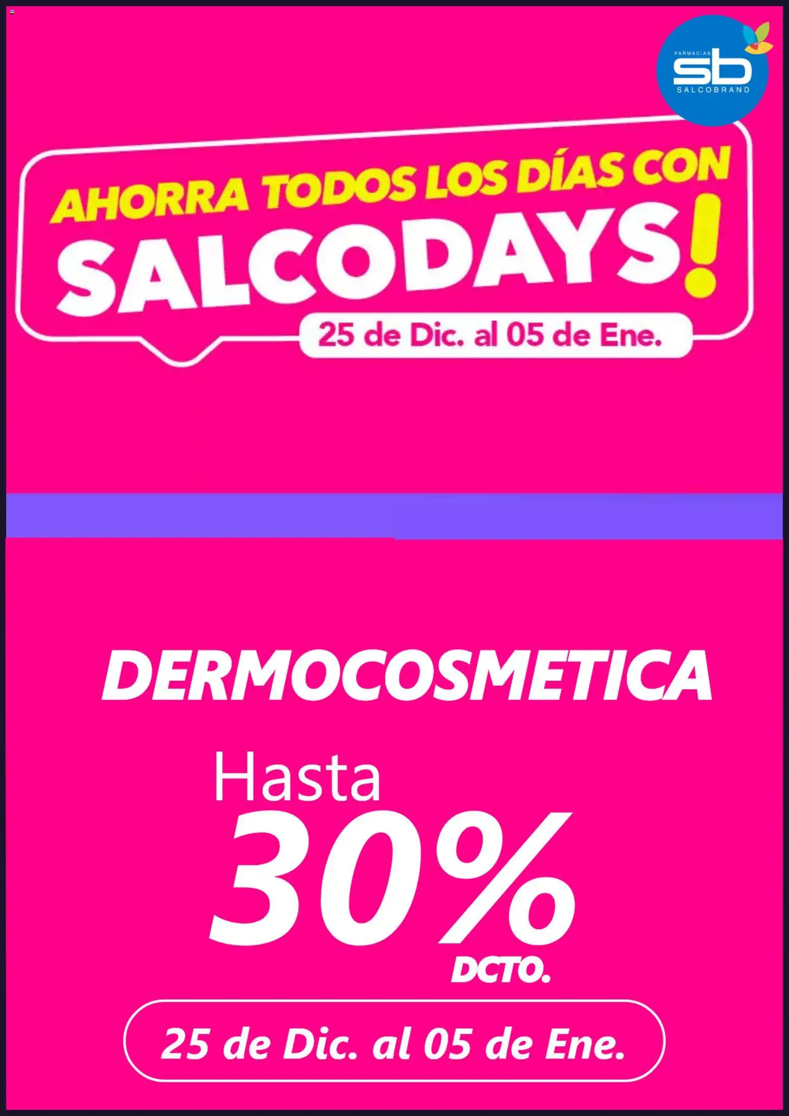 Salcobrand ofertas  │ válido desde el 29.12.2025 | Página: 1