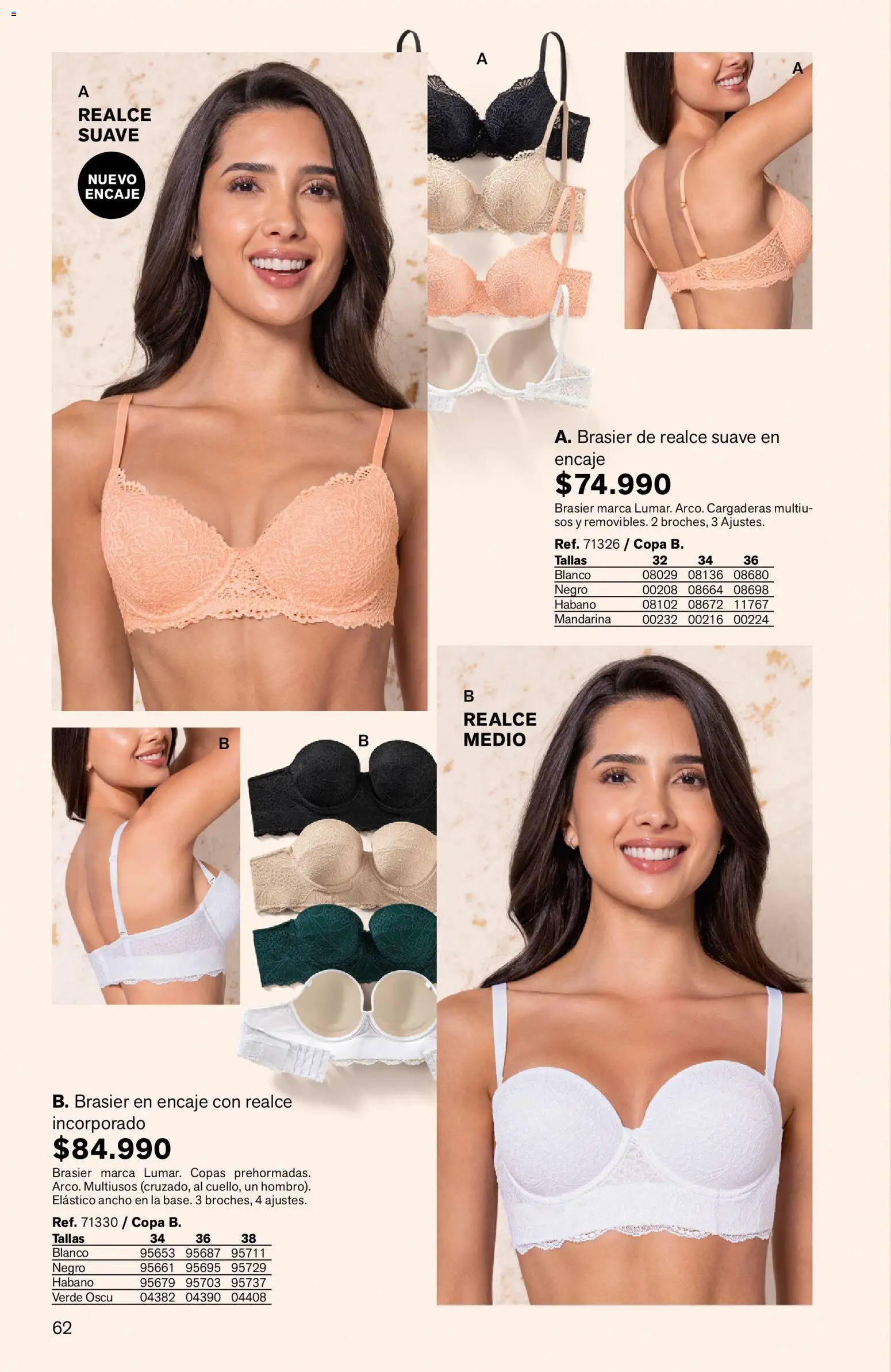 Leonisa revista - valida desde el 03.04.2026 | Página: 62 | Productos: Brasier