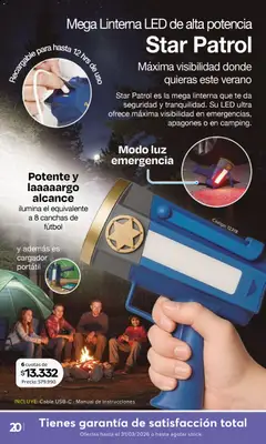 A3D ofertas  válido desde el 12.03.2026 | Página: 20 | Productos: Cable, Cargador, Linterna, Té