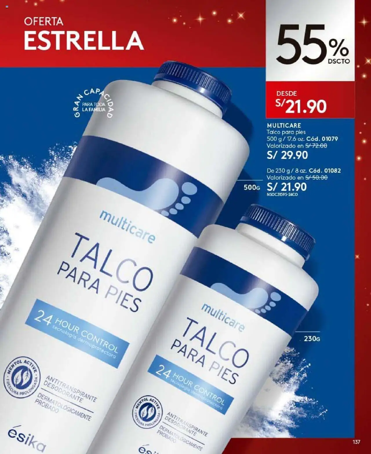 Catálogo Ésika válido desde 24.10.2025 | Página: 153 | Productos: Desodorante, Antitranspirante