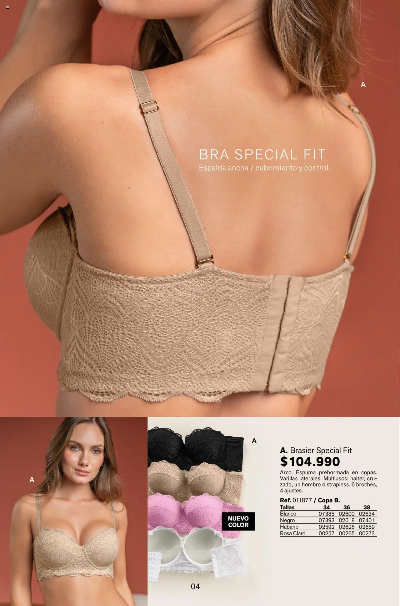Leonisa revista - valida desde el 12.09.2025 | Página: 4 | Productos: Espuma, Brasier