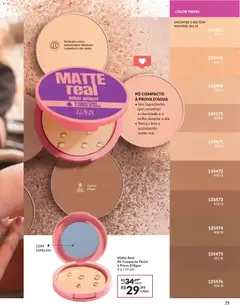 Avon - Campanha 03 - Pré-Visualização do folheto da loja Avon, válido de 15.01.2026 | Página: 79 | Produtos: Pó compacto, Pó, Espelho