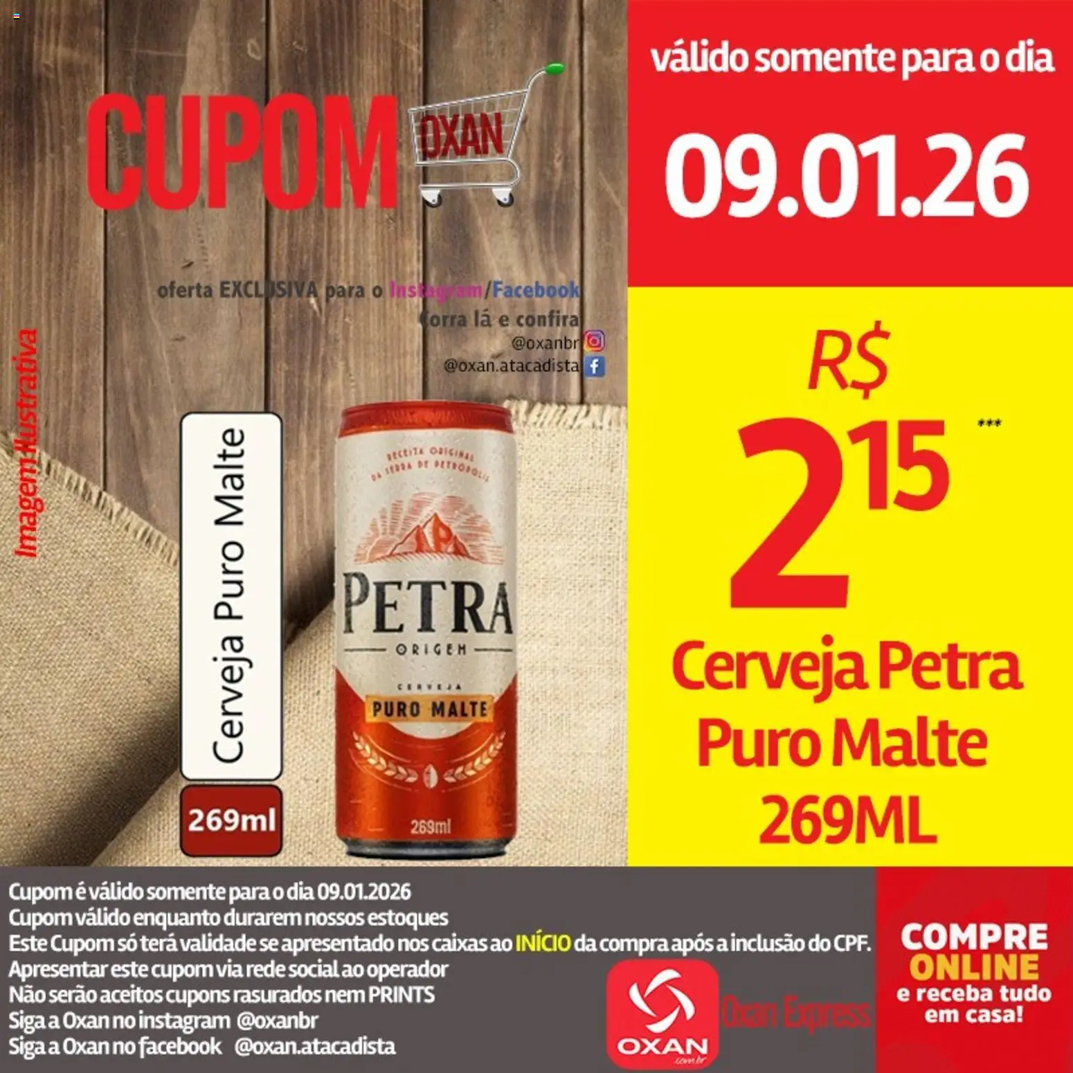 Oxan Atacadista Folheto - válido de 09.01.2026 | Página: 20 | Produtos: Cerveja