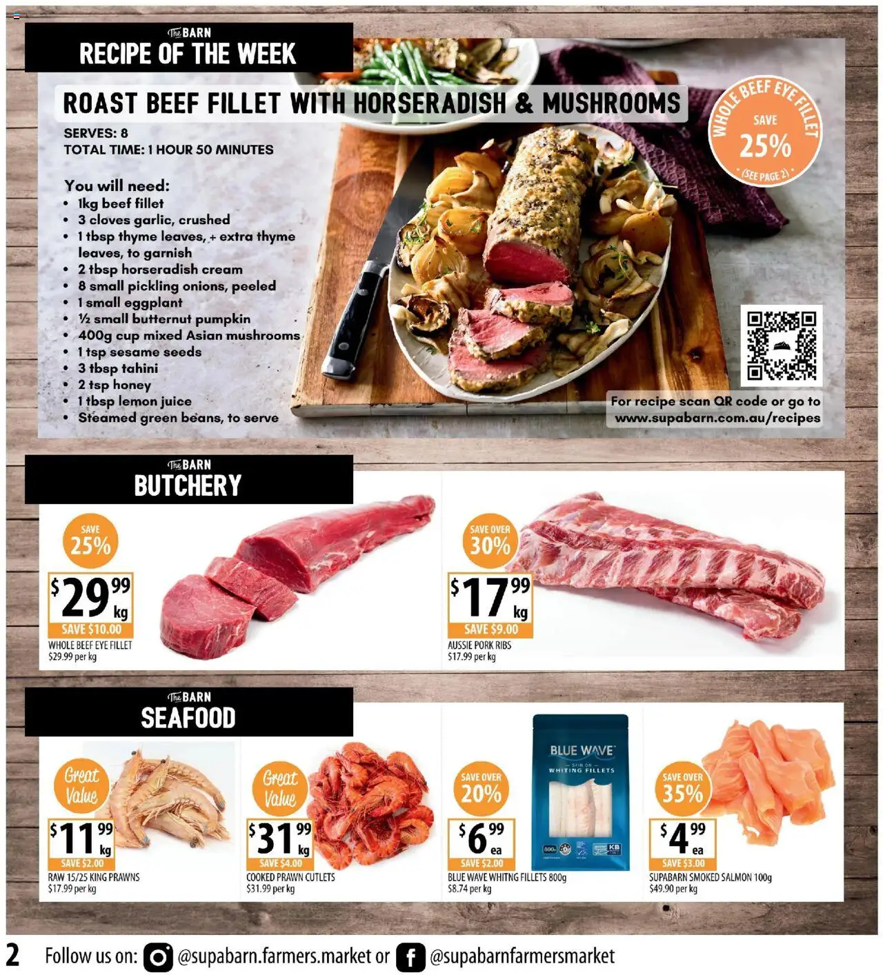 Supabarn catalogue - valid from 01.10.2025 | Page: 2 | Products: Pork, Beef, Seeds, Pumpkin