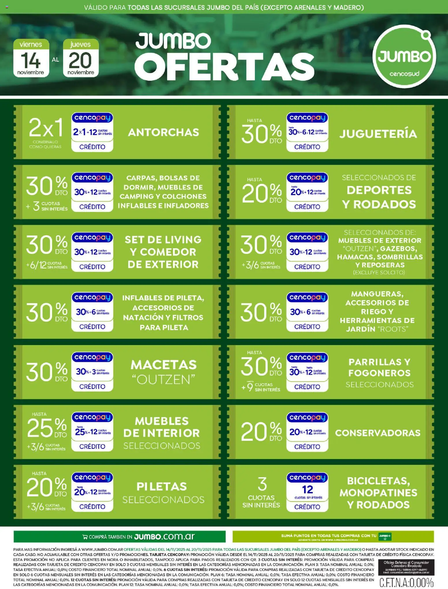 Jumbo - Oferta | Electro y Hogar │ válido desde el 14.11.2025 | Página: 3 | Productos: Teléfono, Pileta