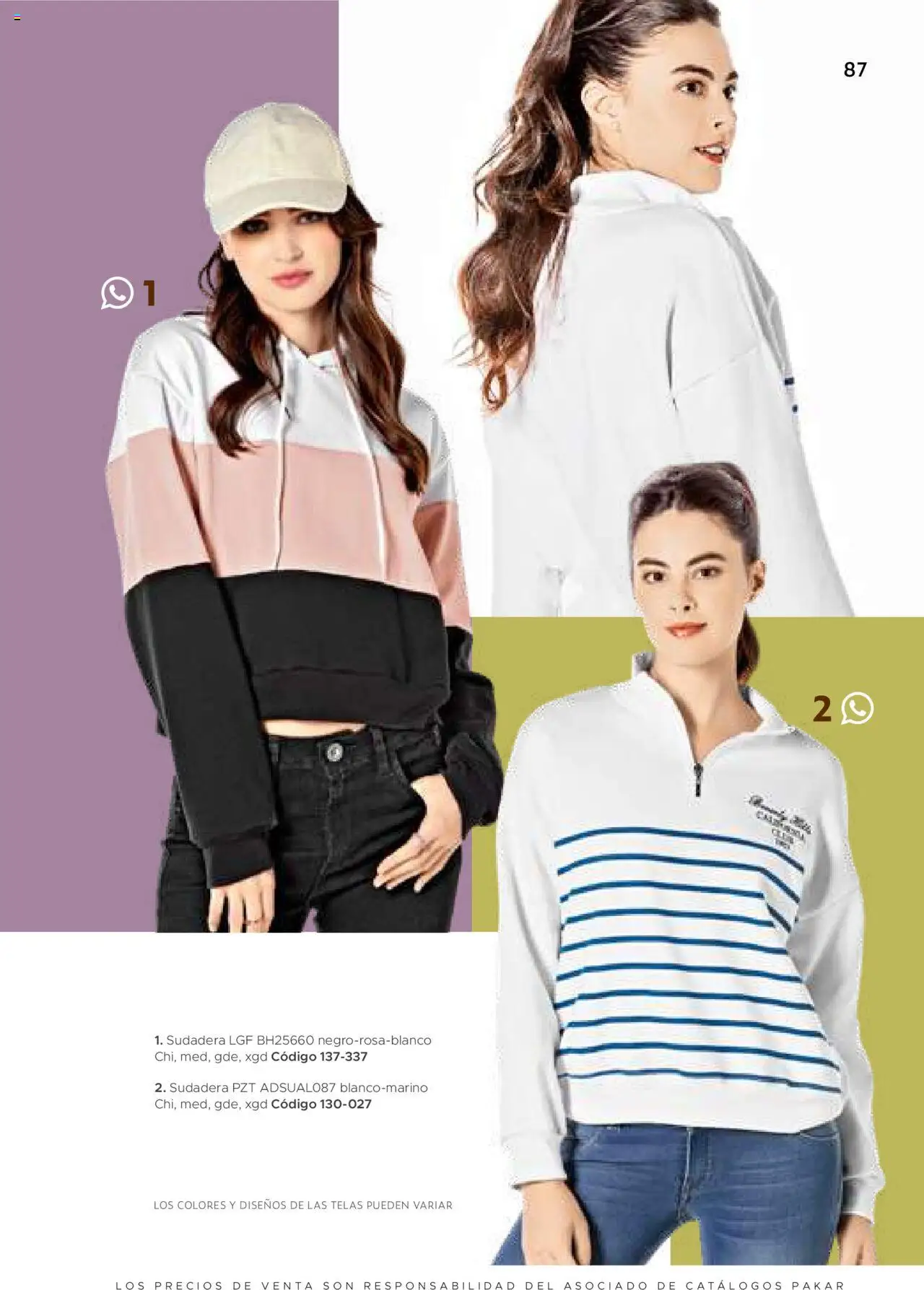 Nuevas ofertas de SC Pakar válidas en toda la República Mexicana desde el 24.07.2025. ¡Encuentra las mejores ofertas en SC Pakar Catálogo Ropa y Accesorios! | Página: 87 | Productos: Sudadera