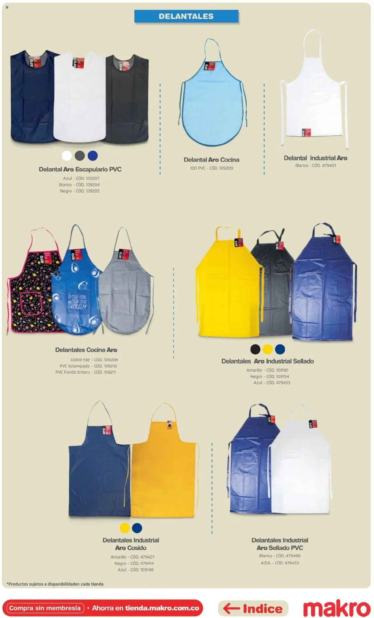 Makro revista - valida desde el 16.04.2025 | Página: 65 | Productos: Cocina, Delantal