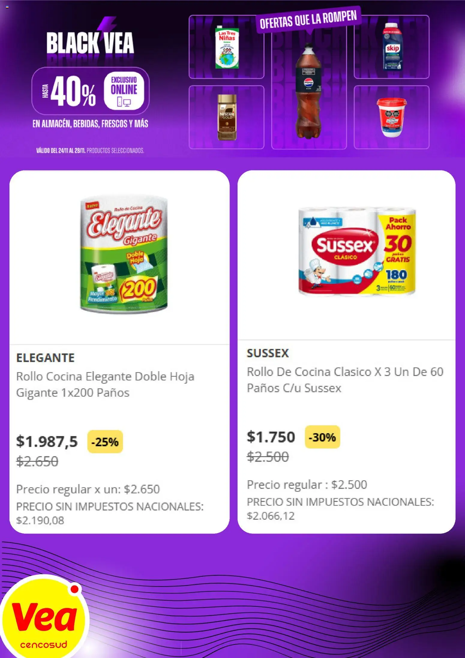 Vea - Black Friday │ válido desde el 24.11.2025 | Página: 5 | Productos: Cocina