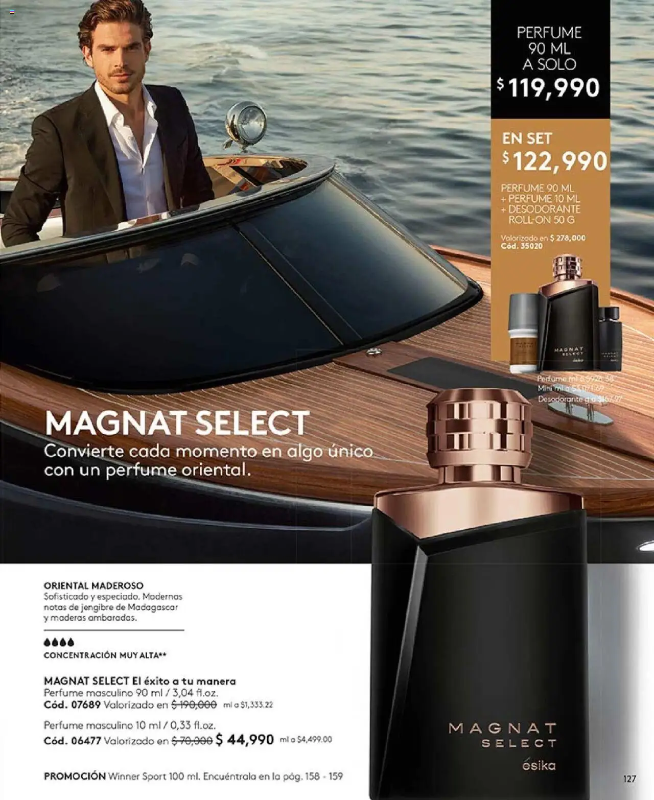 Ésika revista - valida desde el 16.06.2025 | Página: 127 | Productos: Perfume, Desodorante
