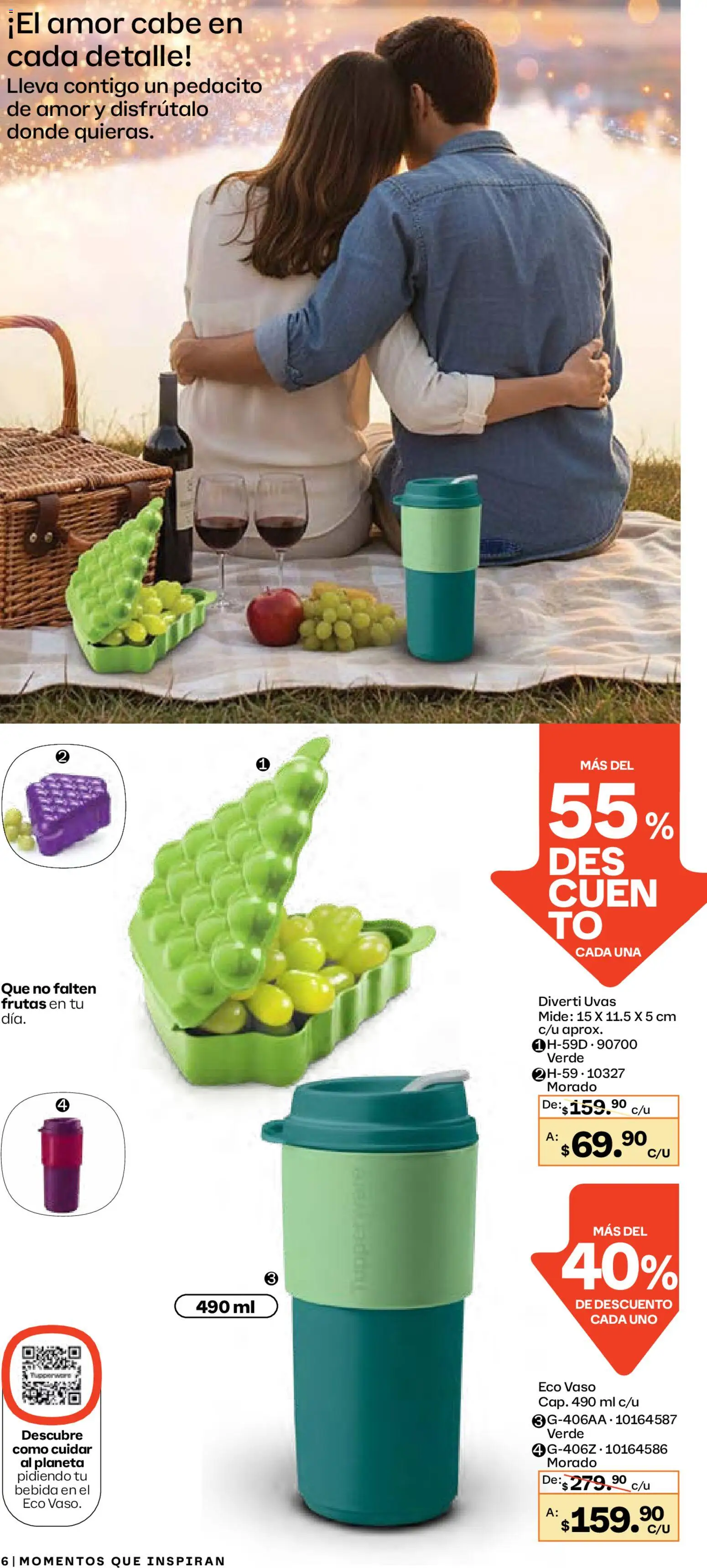 Nuevas ofertas de Tupperware válidas en toda la República Mexicana desde el 29.12.2025. ¡Encuentra las mejores ofertas en Tupperware catálogo! | Página: 6