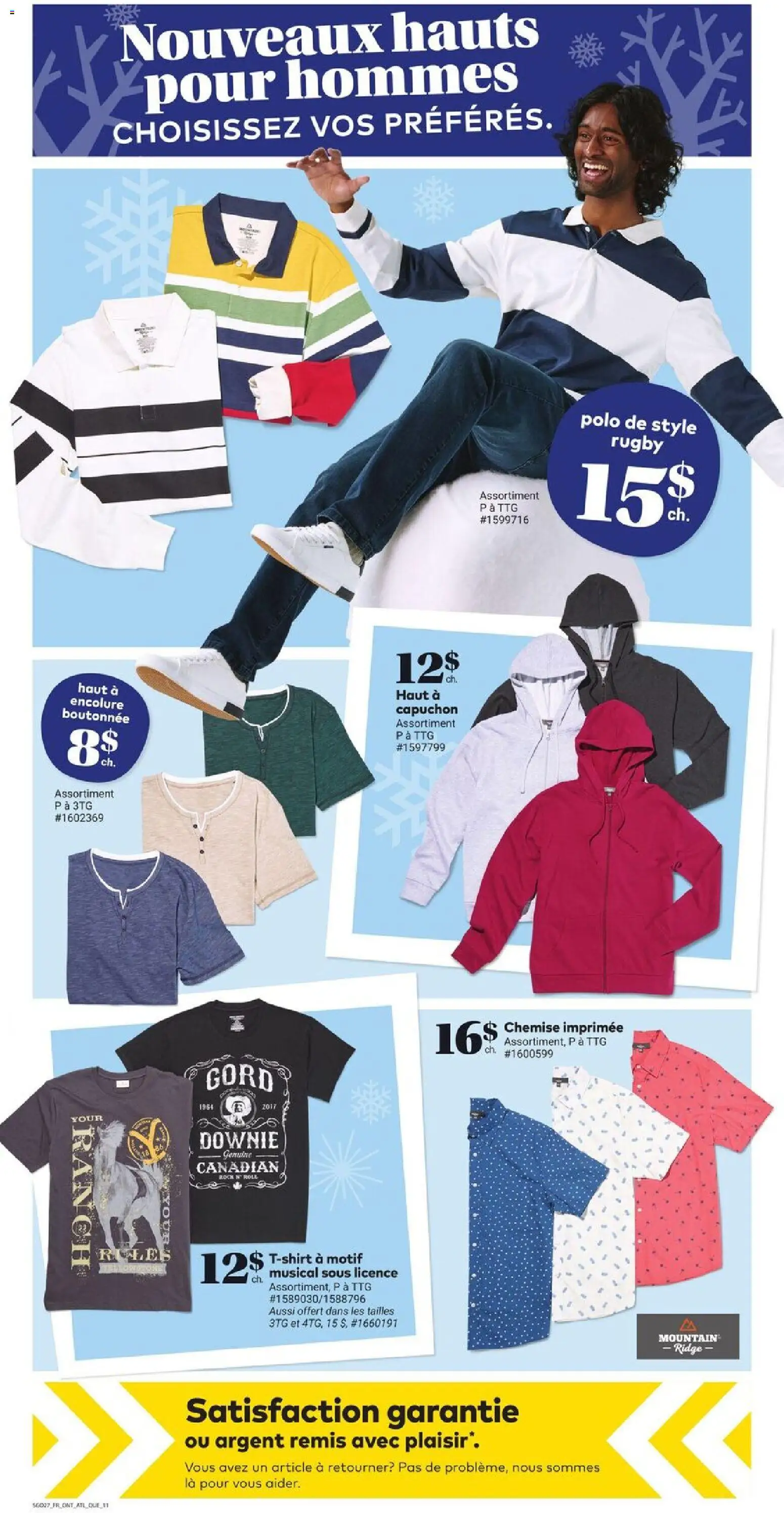 Giant Tiger flyer valid from 04.02.2026 | Page: 13 | Products: Ridge, T-shirt, Shirt, Tshirt