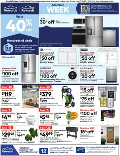 Preview of Lowe's weekly ads valid from 10.07.2025