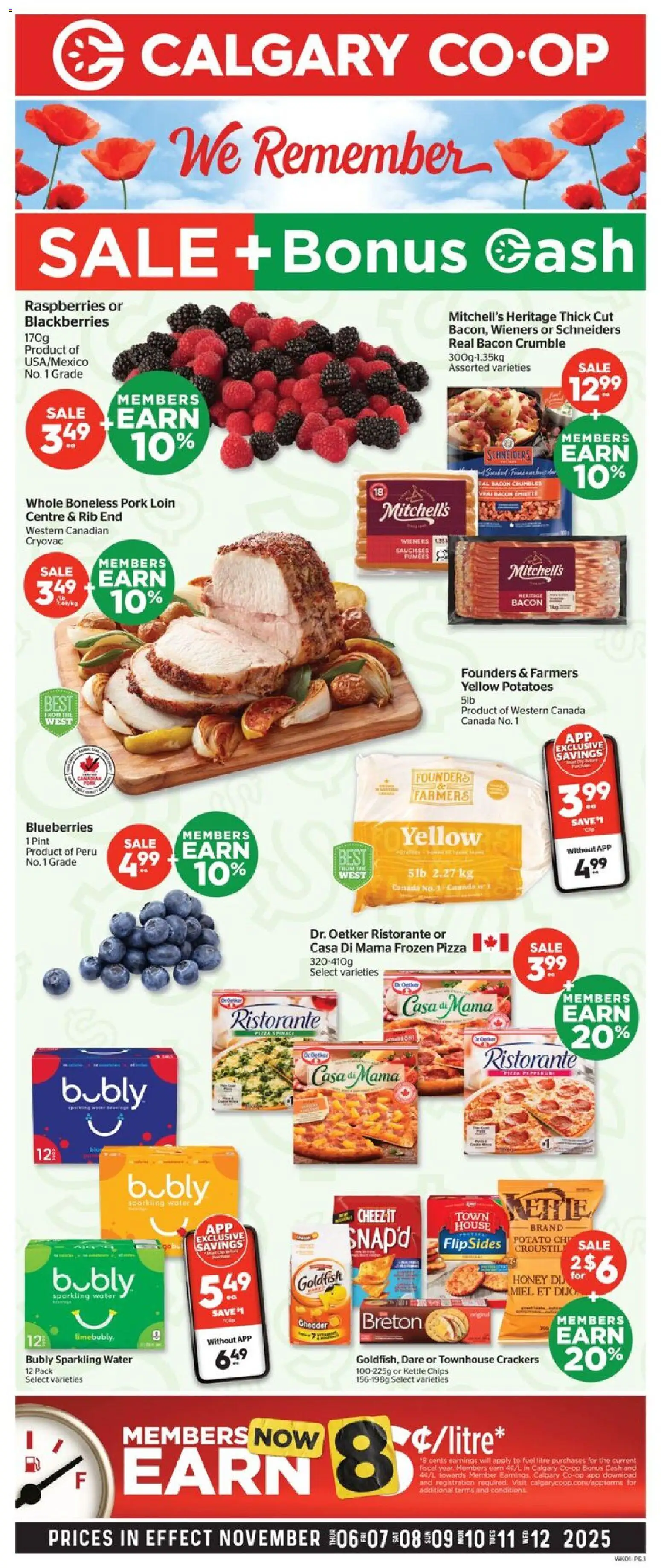Calgary Co-op flyer valid from 06.11.2025 | Page: 1