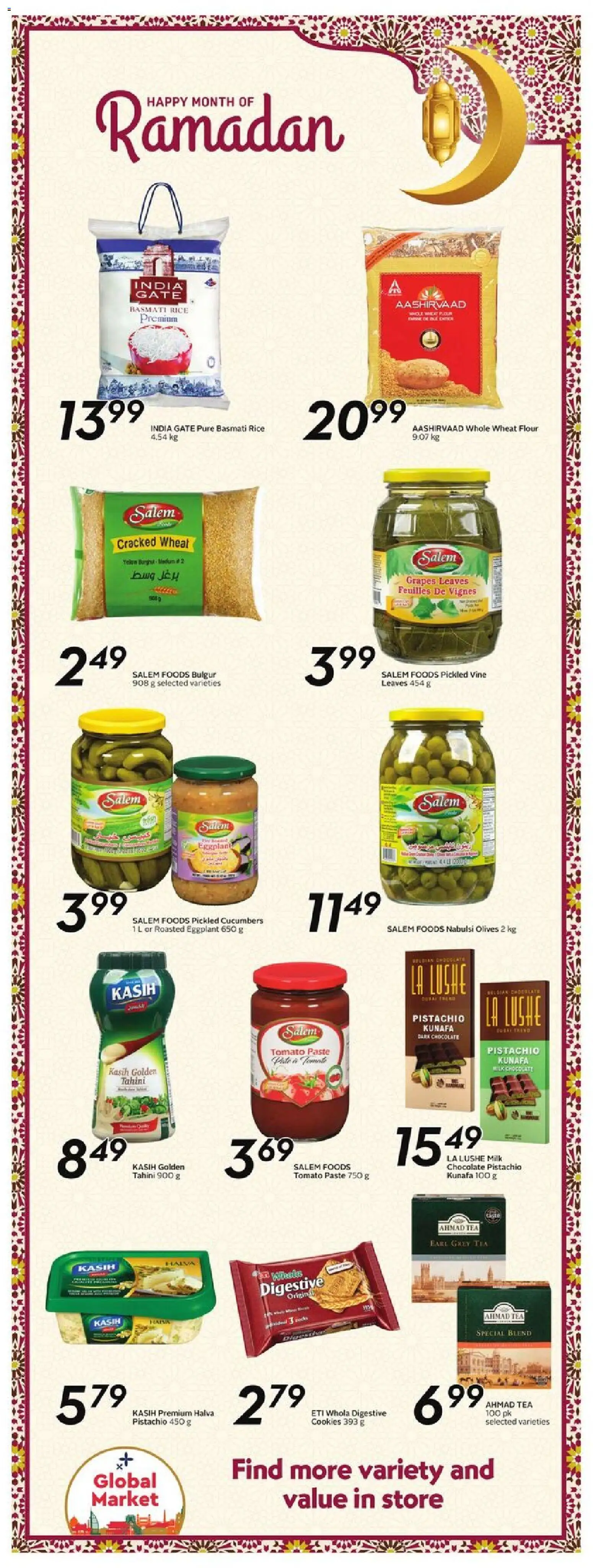 Safeway flyer valid from 19.02.2026 | Page: 15 | Products: Rice, Cucumbers, Milk, Chocolate