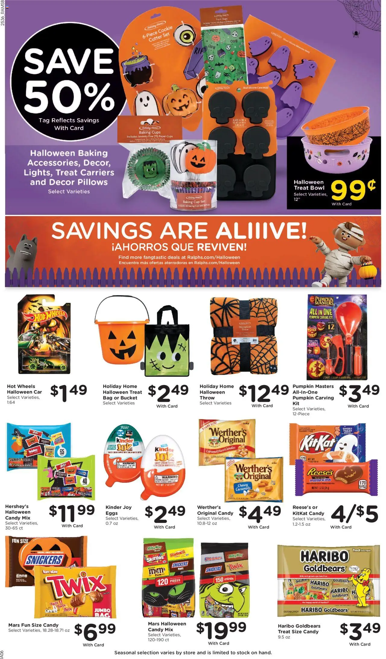 Ralphs Weekly Ad - valid from 08.10.2025 | Page: 14 | Products: Eggs, Chocolate, Pumpkin, UPS
