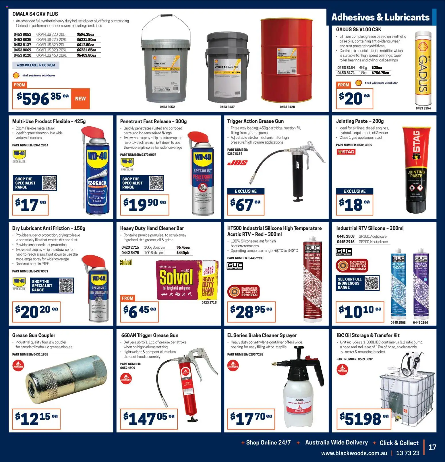 Black Woods catalogue - valid from 03.11.2025 | Page: 17 | Products: Cleaner, Water, Appliance, Lubricant