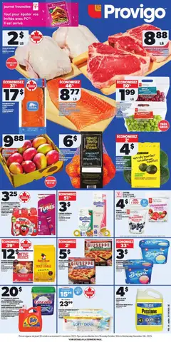 Preview of Provigo weekly flyer / circulaire from shop Provigo valid from 30.10.2025