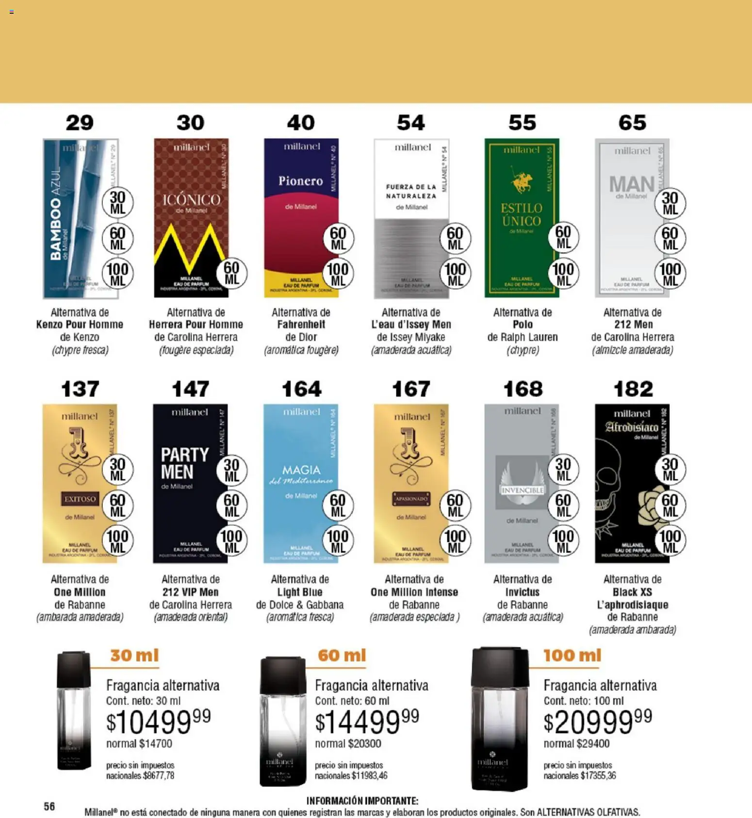 Millanel - Catálogo │ válido desde el 05.01.2026 | Página: 56 | Productos: Fragancia
