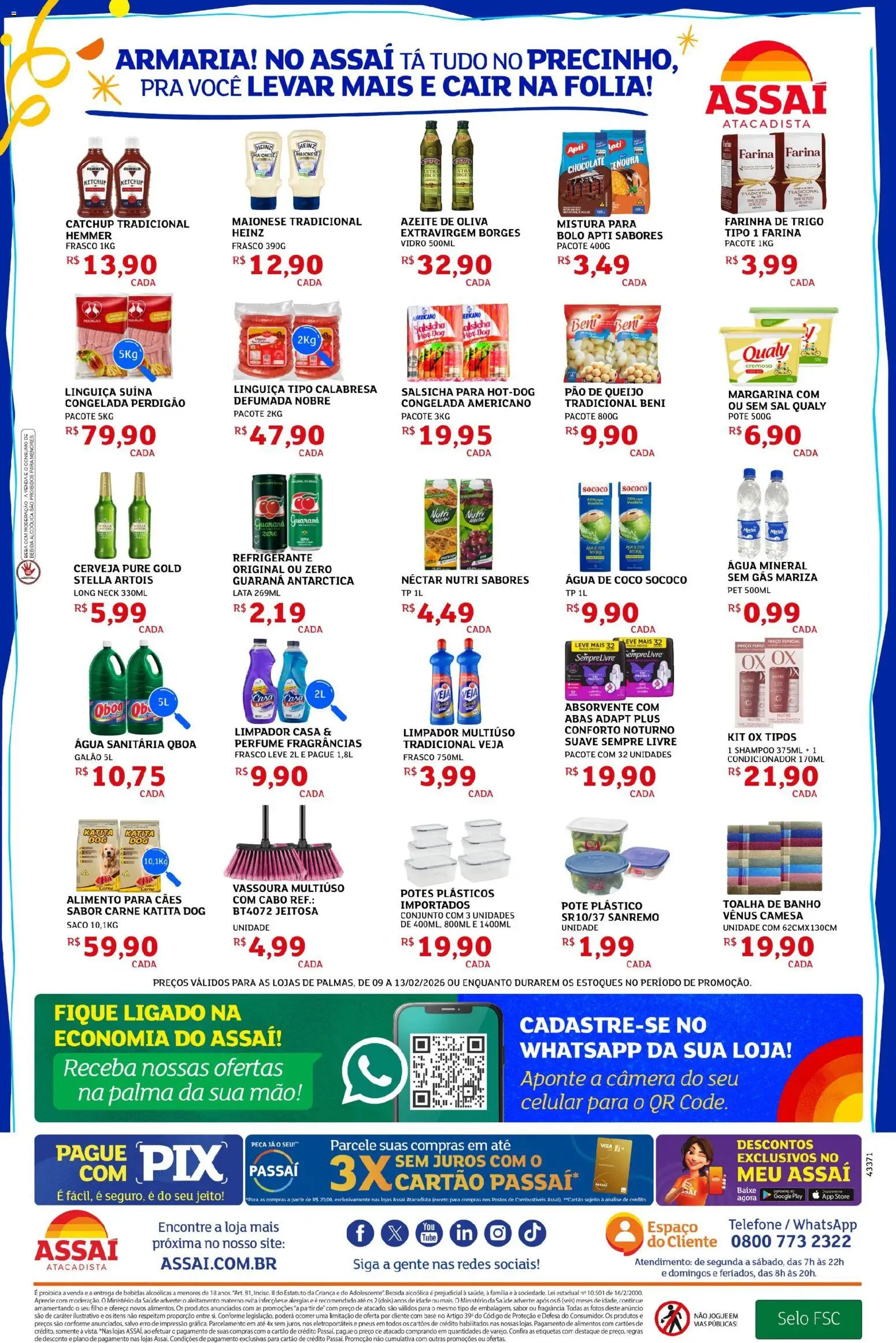 Assaí Atacadista Folheto - válido de 09.02.2026 | Página: 2