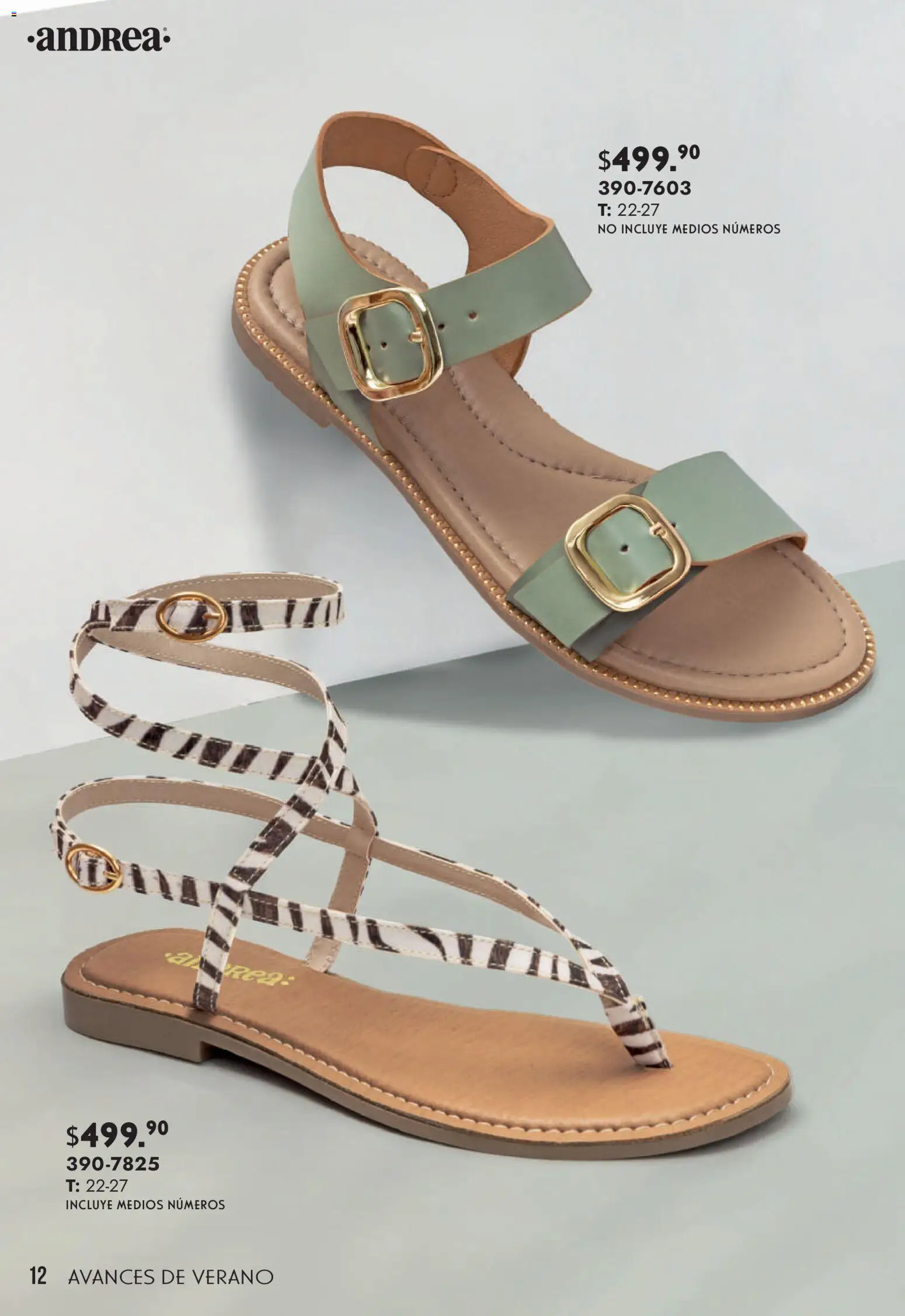 Nuevas ofertas de Andrea válidas en toda la República Mexicana desde el 22.03.2026. ¡Encuentra las mejores ofertas en Andrea catálogo Avances de Verano! | Página: 12