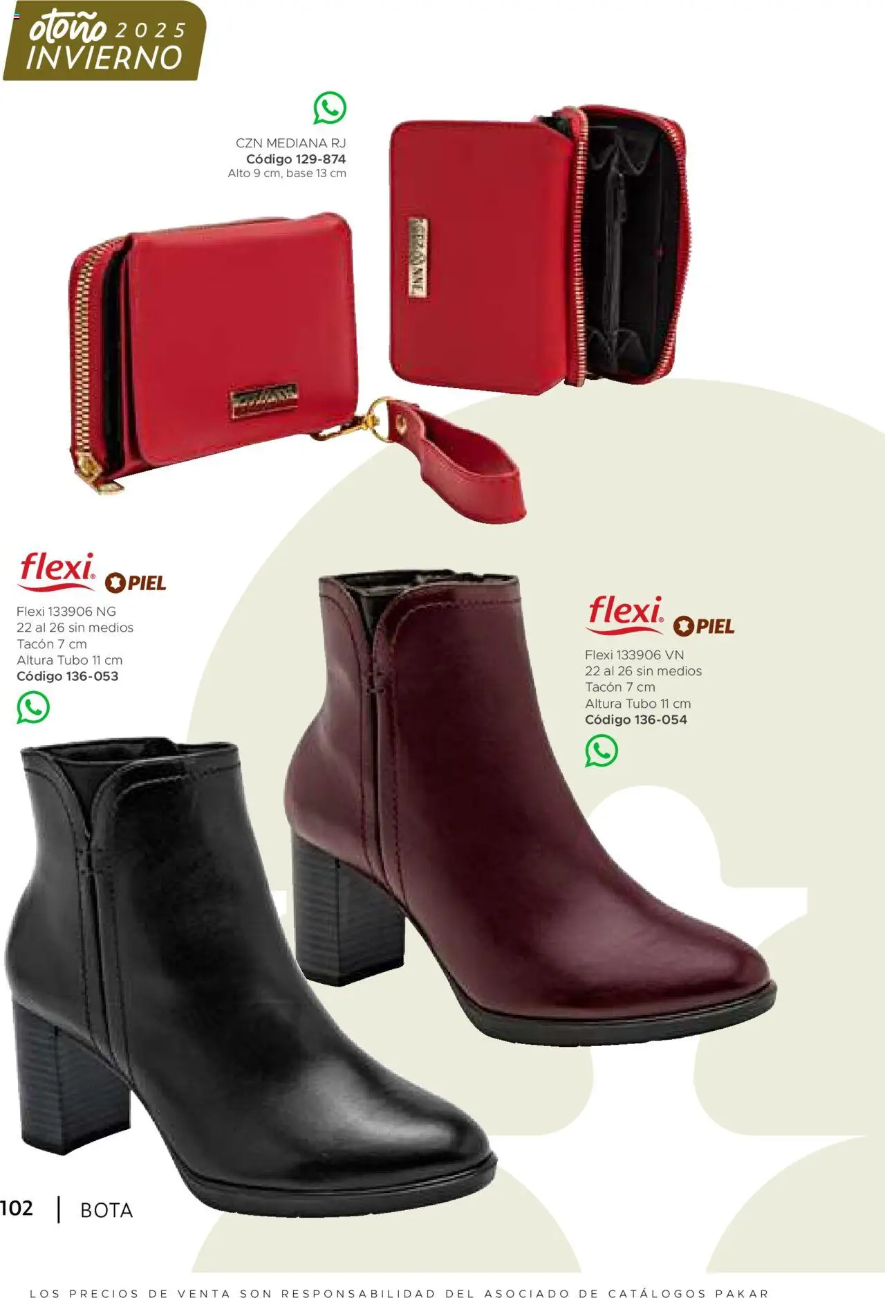 Nuevas ofertas de SC Pakar válidas en toda la República Mexicana desde el 24.07.2025. ¡Encuentra las mejores ofertas en SC Pakar - Catálogo Bota! | Página: 102