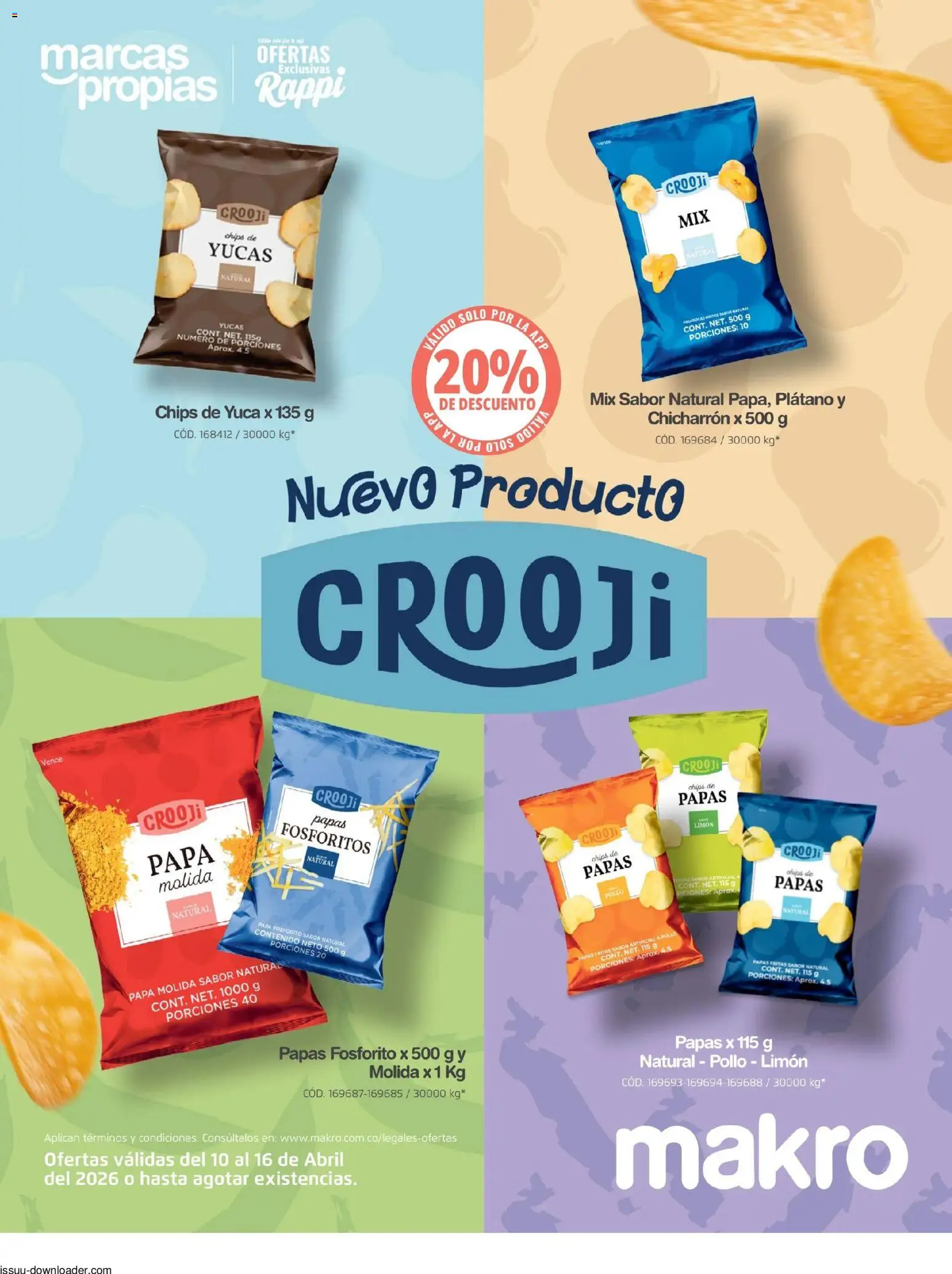 Makro revista - valida desde el 10.04.2026 | Página: 2 | Productos: Pollo, Limón, Yuca, Plátano