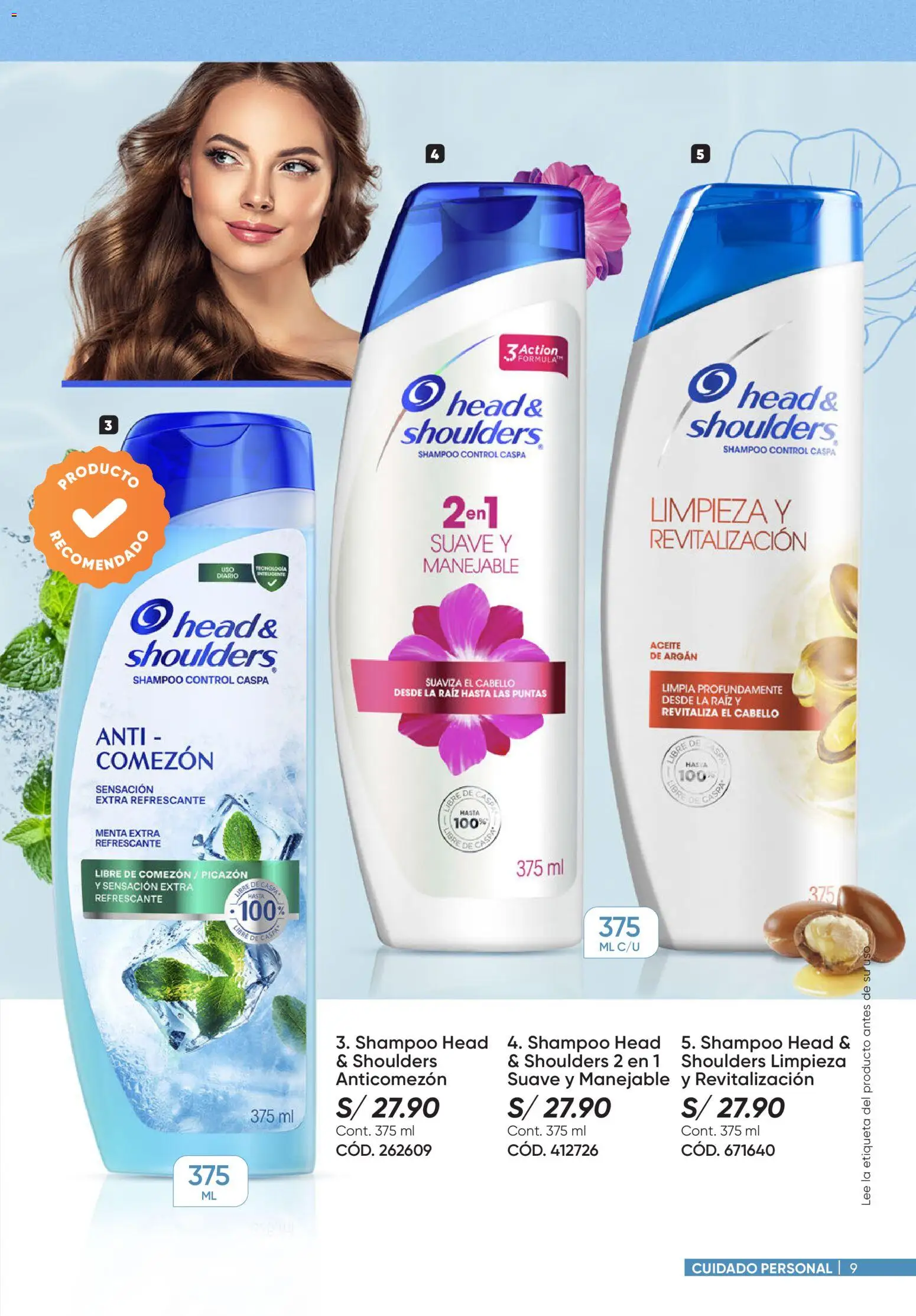 Catálogo Azzorti válido desde 24.11.2025 | Página: 9 | Productos: Shampoo, Aceite