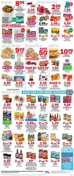 Preview of Schnucks weekly ads valid from 03.12.2025 | Page: 4 | Products: Coffee, Rice, Cream, Seafood