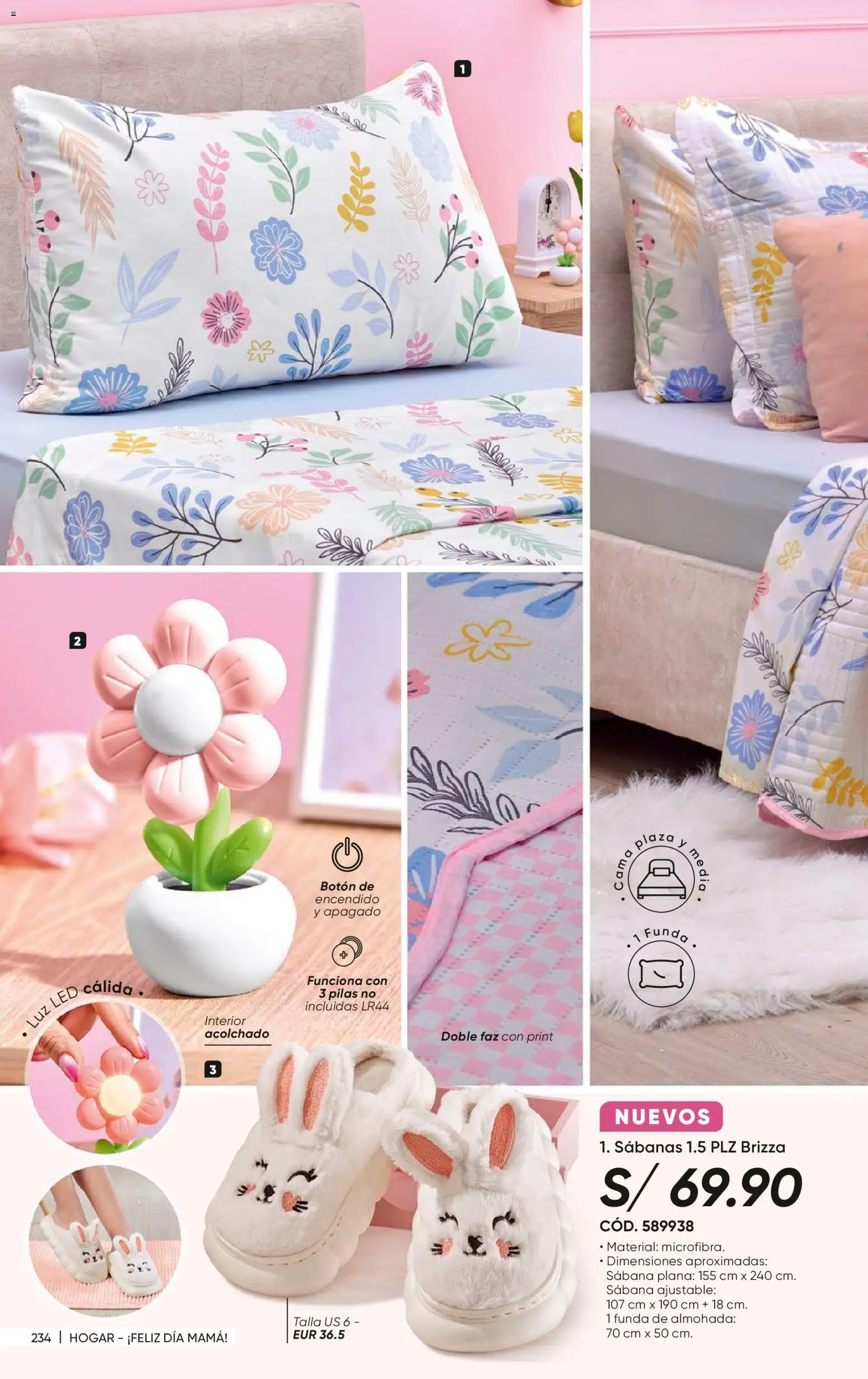 Catálogo Azzorti válido desde 14.04.2026 | Página: 238 | Productos: Cama, Almohada