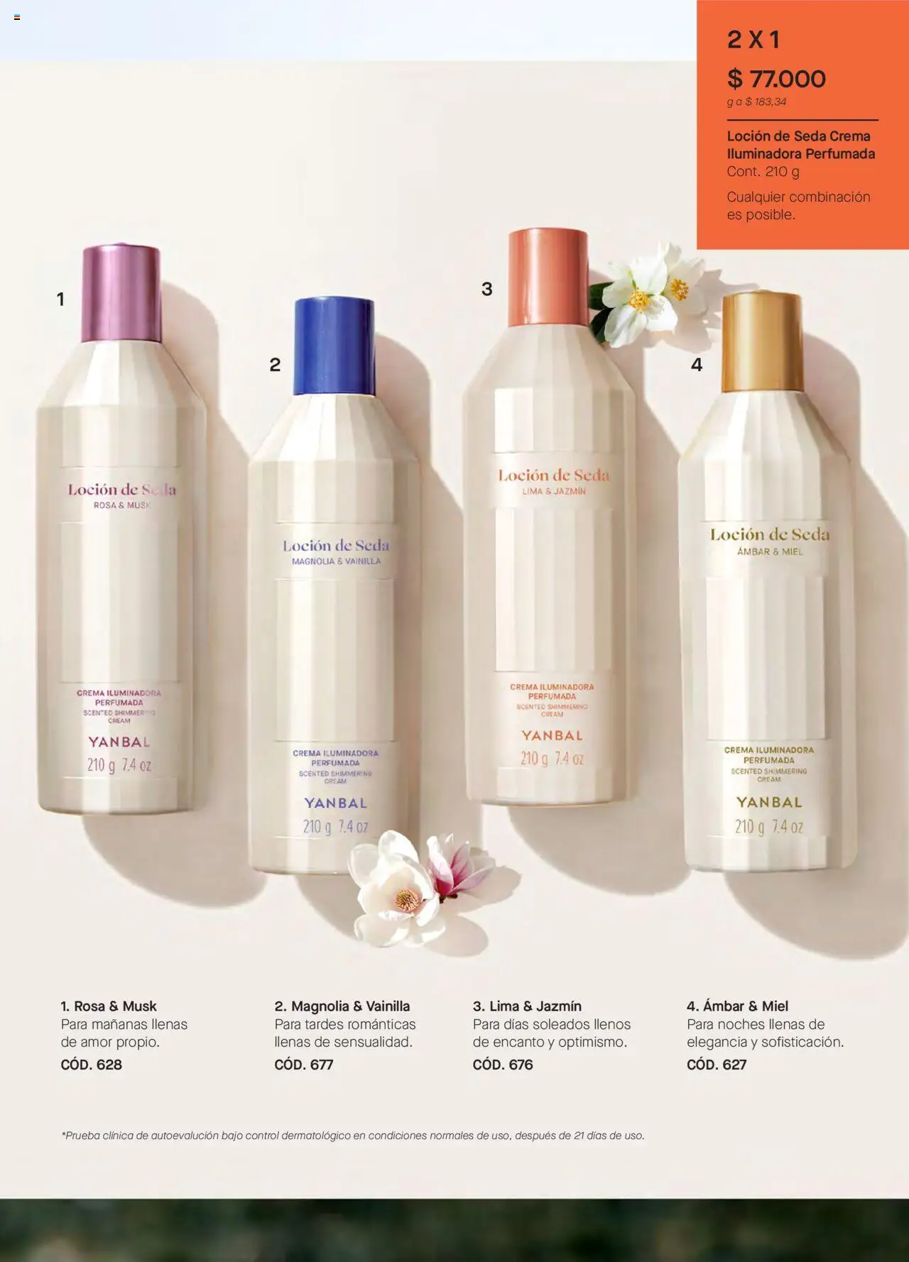 Yanbal revista - valida desde el 11.10.2025 | Página: 95 | Productos: Crema, Loción, Combinación