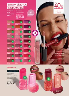 O Boticário - Ciclo 02/2026 - Pré-Visualização do folheto da loja O Boticário, válido de 19.01.2026 | Página: 127 | Produtos: Batom