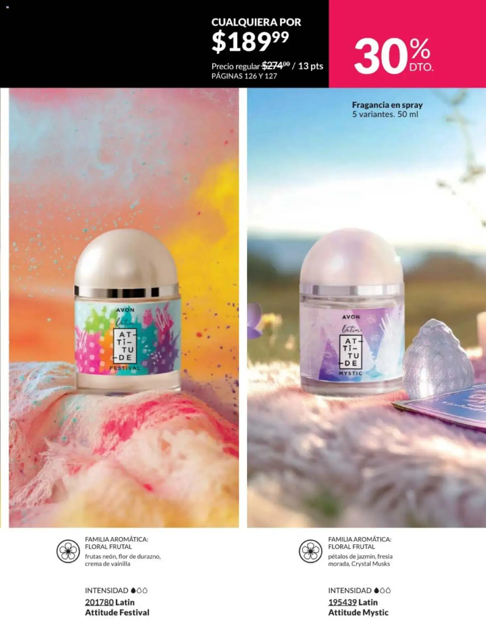 Nuevas ofertas de AVON válidas en toda la República Mexicana desde el 30.01.2026. ¡Encuentra las mejores ofertas en AVON campaña 3 2026! | Página: 121 | Productos: Crema, Fragancia