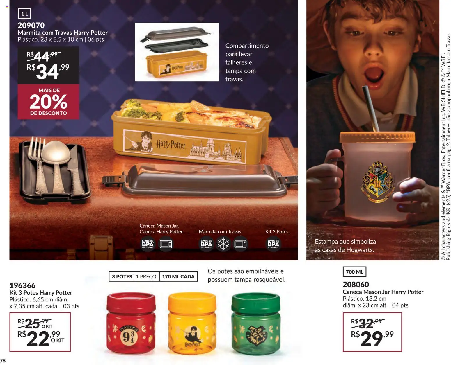 Avon Folheto - válido de 18.02.2026 | Página: 78 | Produtos: Talheres, Caneca, Potes