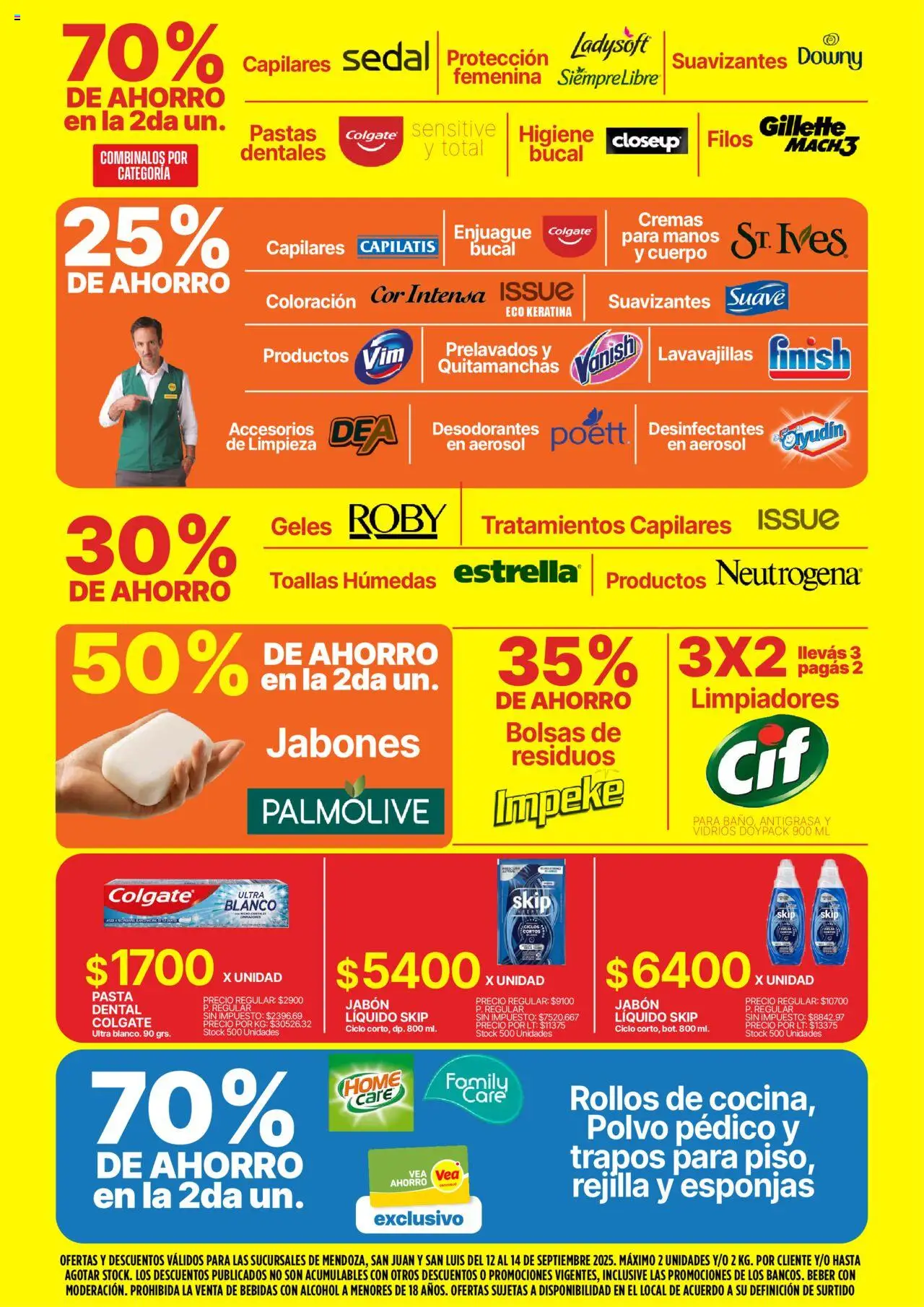 Vea - Oferta fin de semana | CUYO │ válido desde el 12.09.2025 | Página: 7 | Productos: Antigrasa, Polvo, Jabón, Quitamanchas