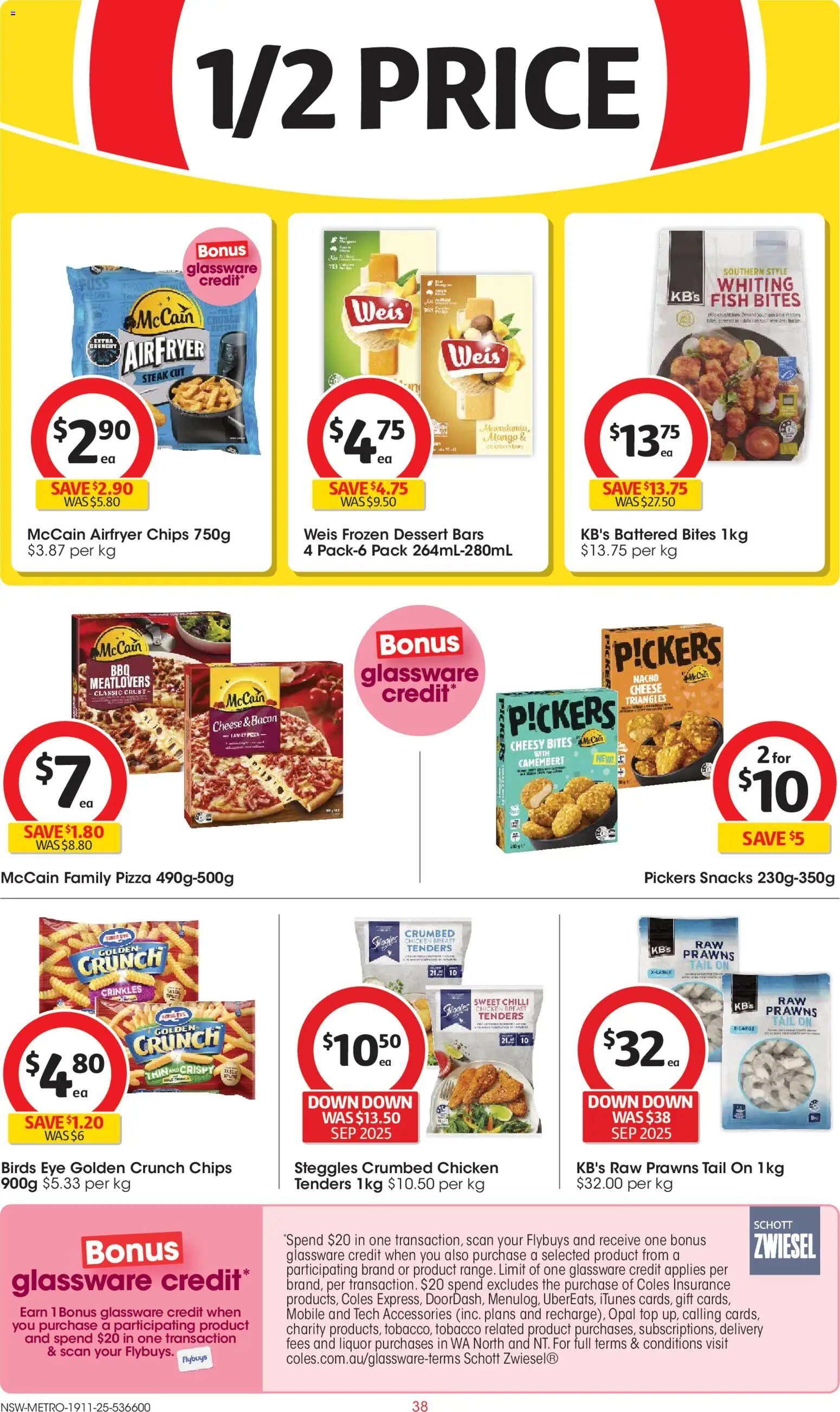 Coles catalogue - valid from 19.11.2025 | Page: 38 | Products: Bacon, Accessories, Chilli, Mobile