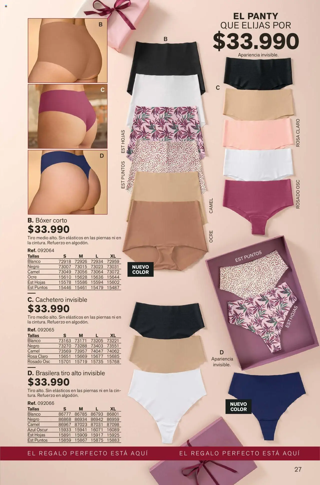 Leonisa revista - valida desde el 01.09.2025 | Página: 27 | Productos: Cachetero