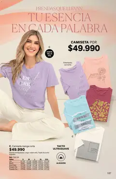 Leonisa catálogo strapless ultraligero C06/2026 -  Vista previa de la revista de la tienda Leonisa valido desde el 03.04.2026 | Página: 187 | Productos: Algodón, Brillo, Camiseta