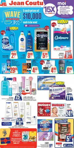 Preview of Jean Coutu weekly flyer from shop Jean Coutu valid from 06.11.2025