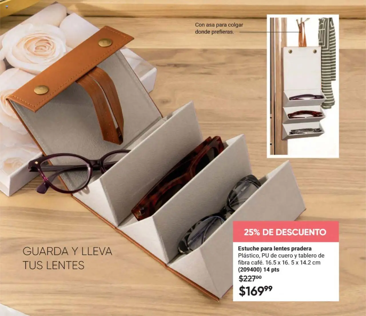 Nuevas ofertas de AVON válidas en toda la República Mexicana desde el 09.10.2025. ¡Encuentra las mejores ofertas en AVON - Casa & Estilo 16 2025! | Página: 139 | Productos: Lentes, Estuche