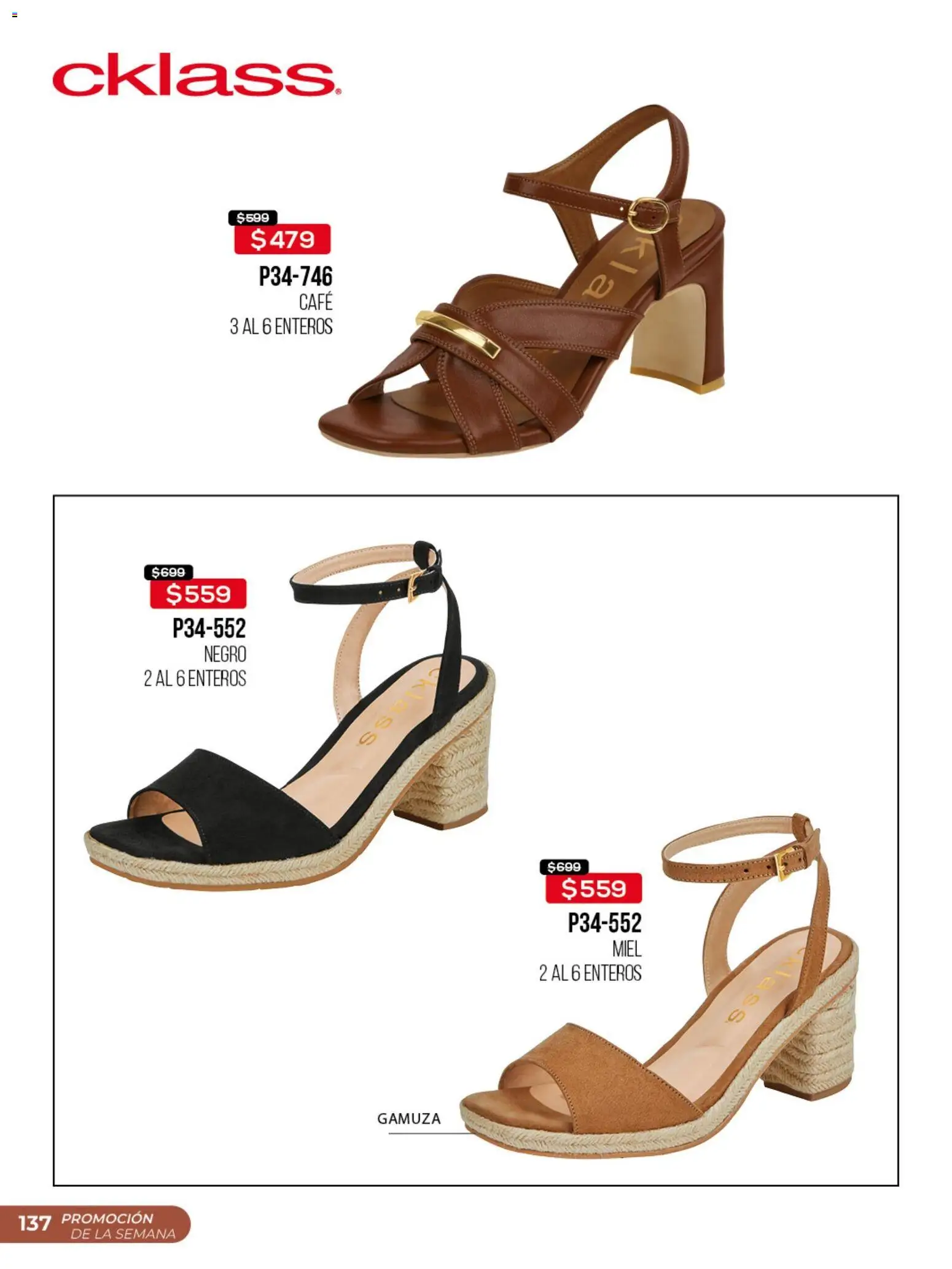 Nuevas ofertas de Cklass válidas en toda la República Mexicana desde el 01.02.2026. ¡Encuentra las mejores ofertas en Cklass catálogo Promo Semanal! | Página: 138