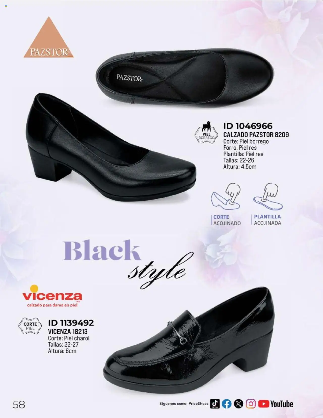 Nuevas ofertas de Price Shoes válidas en toda la República Mexicana desde el 10.02.2025. ¡Encuentra las mejores ofertas en Price Shoes catálogo Confort! | Página: 58 | Productos: Res