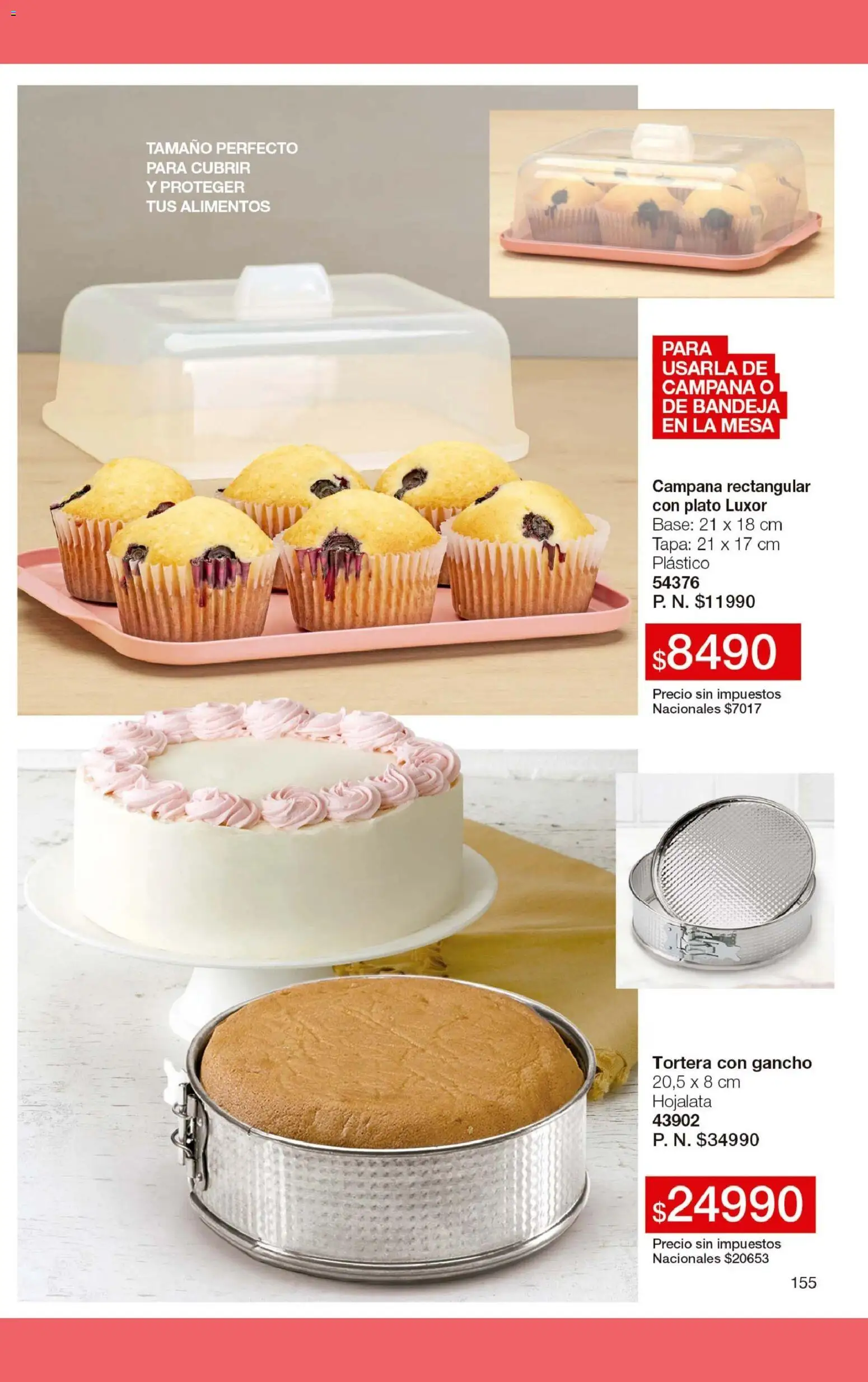 Gigot - CAMPAÑA 07 │ válido desde el 01.04.2026 | Página: 161 | Productos: Campana, Mesa, Bandeja