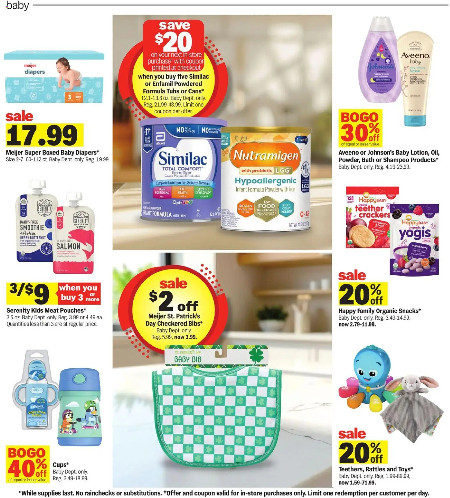 Meijer Weekly Ad - valid from 11.03.2026 | Page: 31 | Products: Powder, Milk, Beet, Iron