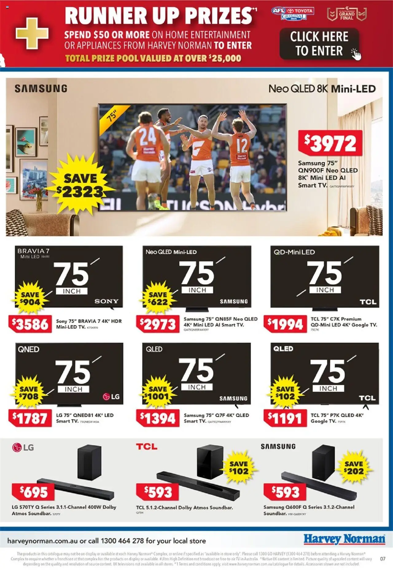 Harvey Norman catalogue - valid from 04.09.2025 | Page: 7 | Products: Native, Picture, Accessories, Tv